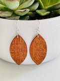 Handmade Wood Earrings Beginning Shape by Blooms of 4 Branches